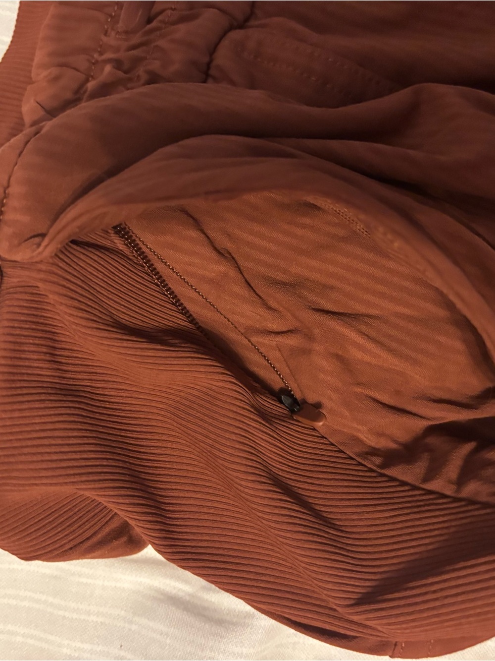 Lululemon Rust Drawstring Jogger Pants - Picture 3 of 5